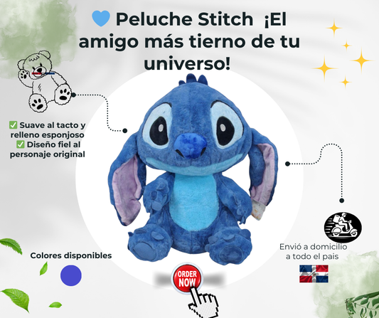 peluche stich 30cm