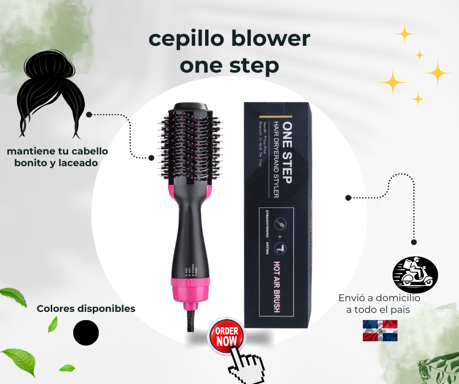 cepillo blower one step