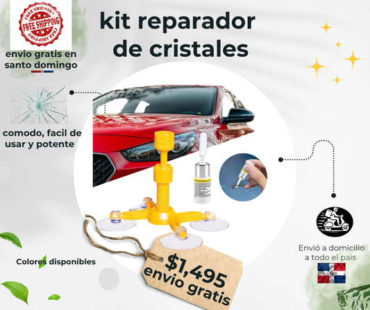 kit reparador de cristales