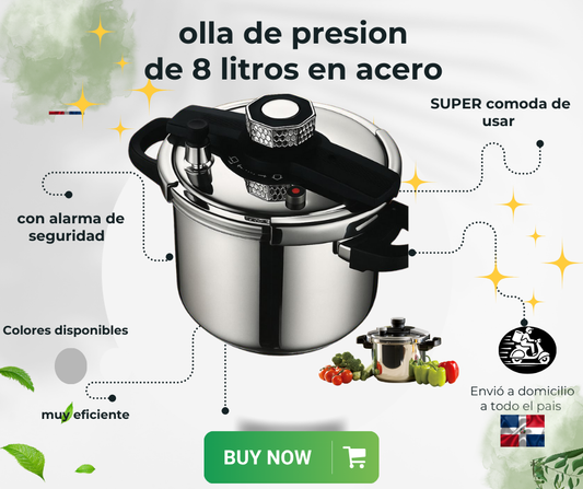 olla de presion de 8 litros